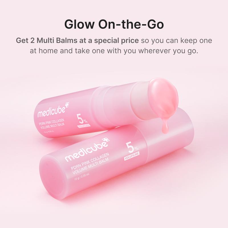 MedicubePDRN Pink Collagen Volume Multi Balm Lip Care | Korean Skincare